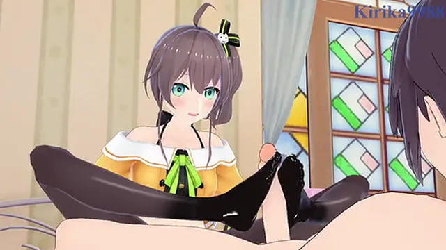 Natsuiro Matsuri and I share passionate love in the bedroom  - Hololive VTuber Hentai