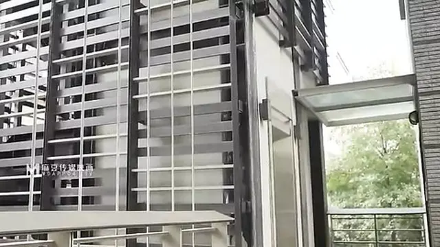 Two hot Japanese women with big tits and curvy hips pleasured by giant penises