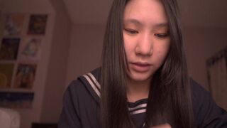 Cute Innocent Japanese Schoolgirl ASMR - Study with me! - Jeremiah 9-12