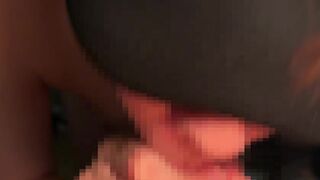 Japanese wife gives passionate blowjob