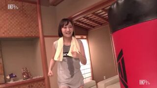 【無】汗だくスポーツ女子の本気セックス パート1