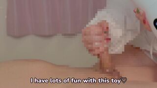 【M男専用動画】全自動オナホと手コキの交互でオチンチンを限界まで׀