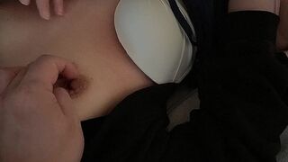 【人妻・不倫】昼下がり欲情した浮気妻が見せつけオナニー