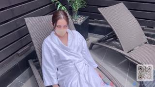 Outdoor summer sex! Massive arousal while standing?