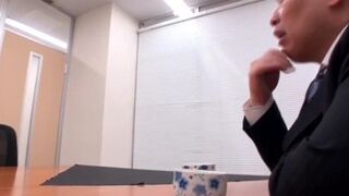 Maho Ichikawa's sultry secretary seduction in the corporate cubicle